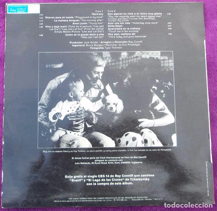 Discos de vinilo: Vinilo LP: Ray Conniff (Harmony) - 1973 - Foto 2