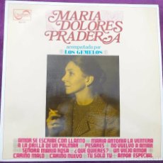 Discos de vinilo: VINILO LP MARIA DOLORES PRADERA ACOMPAÑADA POR LOS GEMELOS,,1973. Lote 100163695