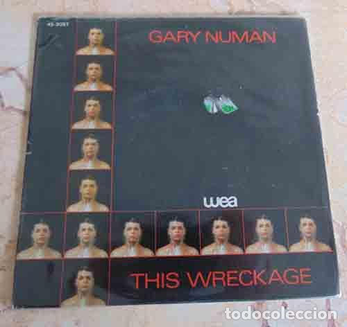 Discos de vinilo: Gary Numan &ndash; This Wreckage - SINGLE 1980 - Foto 1
