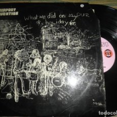 Discos de vinilo: FAIRPORT CONVENTION - WHAT WE DID ON MY OUR HOLYDAY LP - ORIGINAL INGLES - ISLAND 1968 PINK LABEL