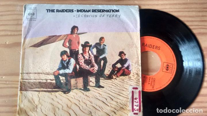Discos de vinilo: SINGLE (VINILO) DE THE RAIDERS  A&Ntilde;OS 70 - Foto 1