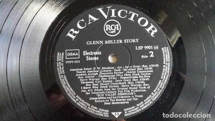 Discos de vinilo: LP GLENN MILLER: GLENN MILLER STORY - Foto 4