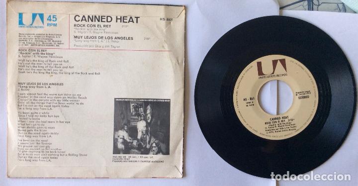 Discos de vinilo: CANNED HEAT. ROCK CON EL REY, 1972 - Foto 2