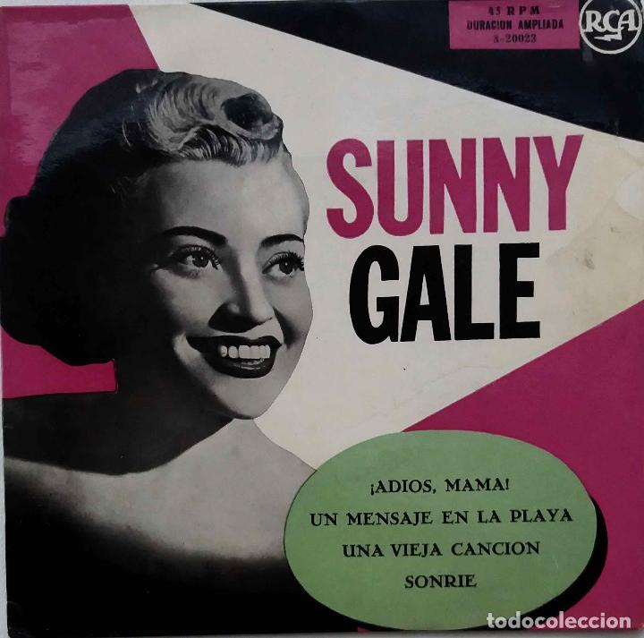 Discos de vinilo: SUNNY GALE, ADI&Oacute;S MAM&Aacute;. EP ESPA&Ntilde;A - Foto 1
