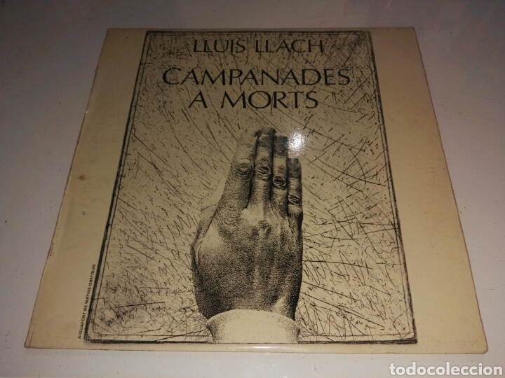 Discos de vinilo: Lluis Llach- LP Campanades a morts 2 - Foto 1
