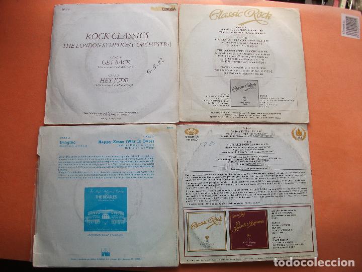 Discos de vinilo: LONDON SYMPHONY ORCHESTRA (3+1) ROCK CLASSIC - BEATLES & OTH. single spain 1978 pdeluxe - Foto 2 - 100260847