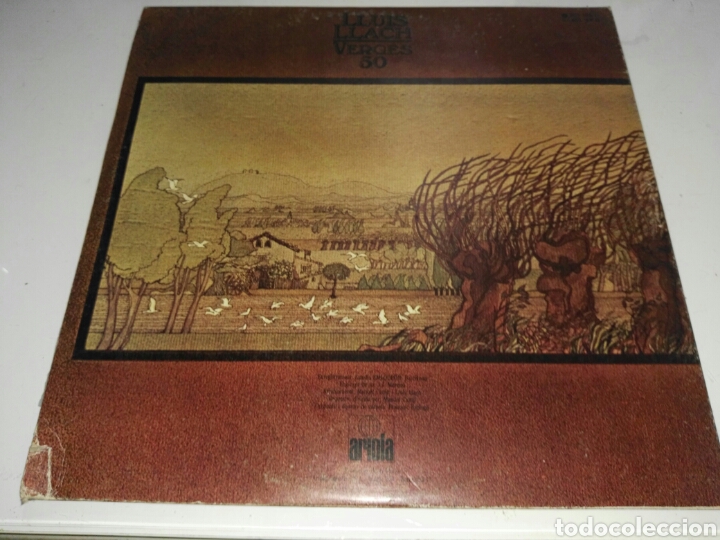 Discos de vinilo: Lluis Llach- Verges 50- Ariola 1980 2 - Foto 2