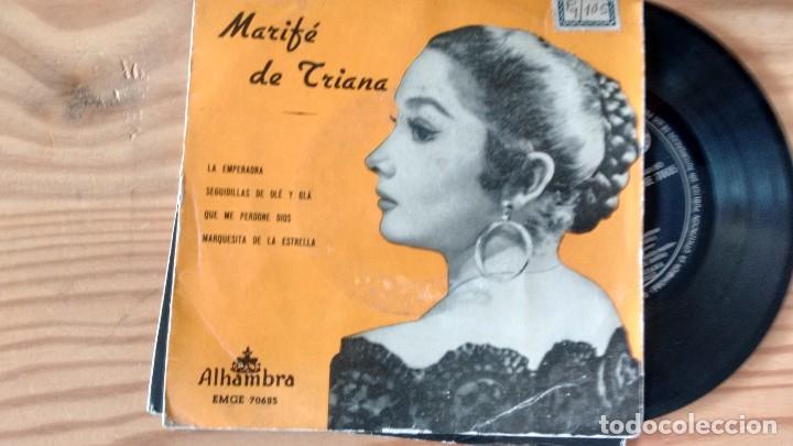 Discos de vinilo: EP (VINILO) DE MARIFE DE TRIANA - Foto 1