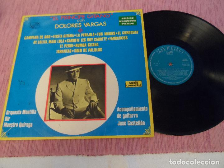 Discos de vinilo: EL PR&Iacute;NCIPE GITANO CON DOLORES VARGAS - Foto 1