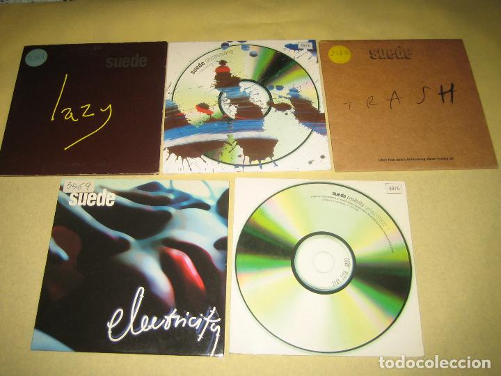 Discos de vinilo: SUEDE - LOTE DE 5 CDS PROMO - Foto 1