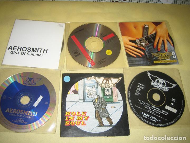 Discos de vinilo: AEROSMITH  - LOTE DE 6 CDS PROMO - Foto 1