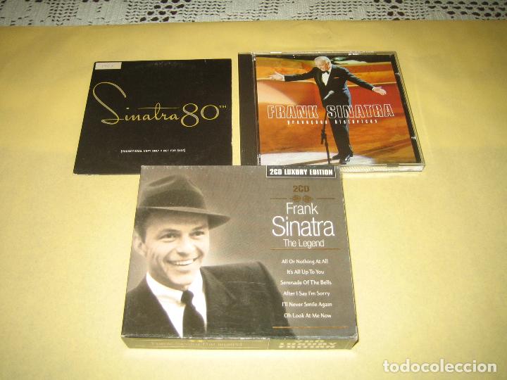 Discos de vinilo: FRANK SINATRA  - CAJA CON DOS CDS - Y UN CD PROMO - Foto 1