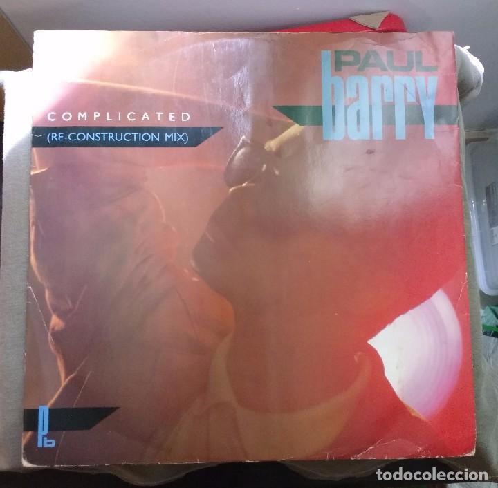 Discos de vinilo: Paul Barry &ndash; Complicated. EDICION UK - Foto 1