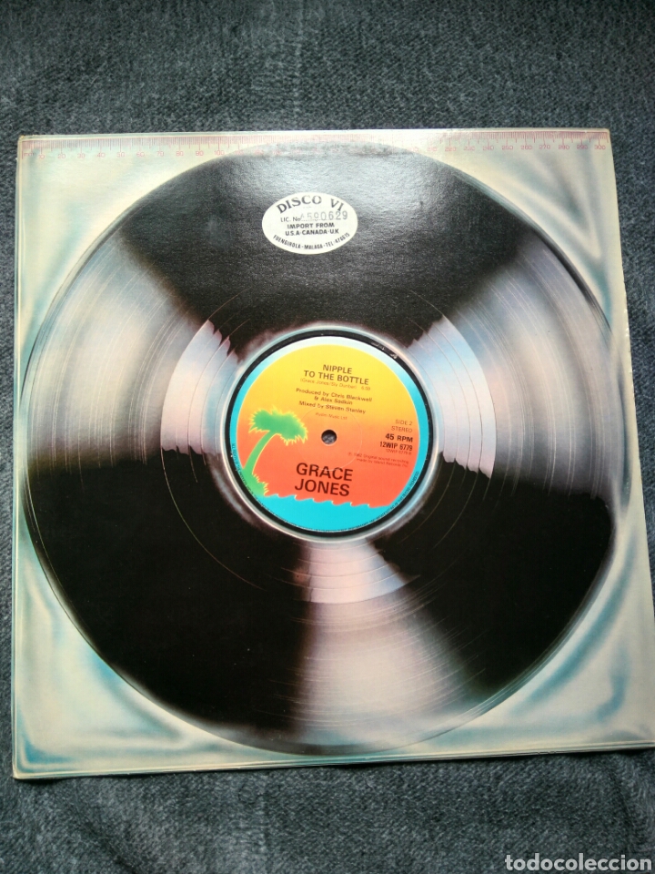 Discos de vinilo: Grace Jones - The Apple stretching - Maxi single vinilo - Foto 1