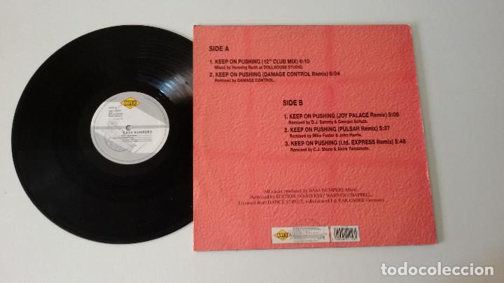 Discos de vinilo: Bass Bumpers - Keep On Pushing (5 Remixes) - Foto 2