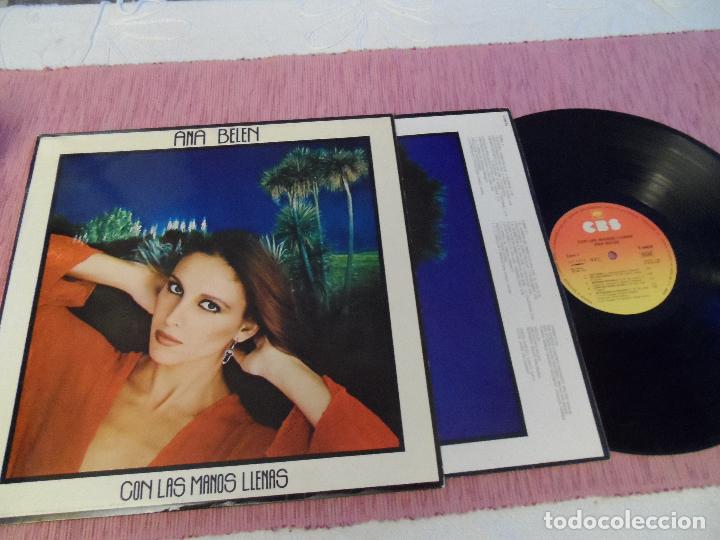 Discos de vinilo: ANA BELEN- CON LAS MANOS LLENAS - Foto 1