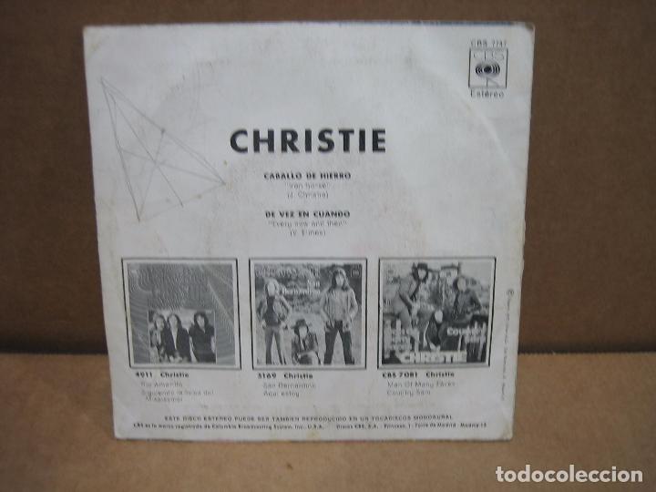 Discos de vinilo: Single Cristie 1972 - Foto 4