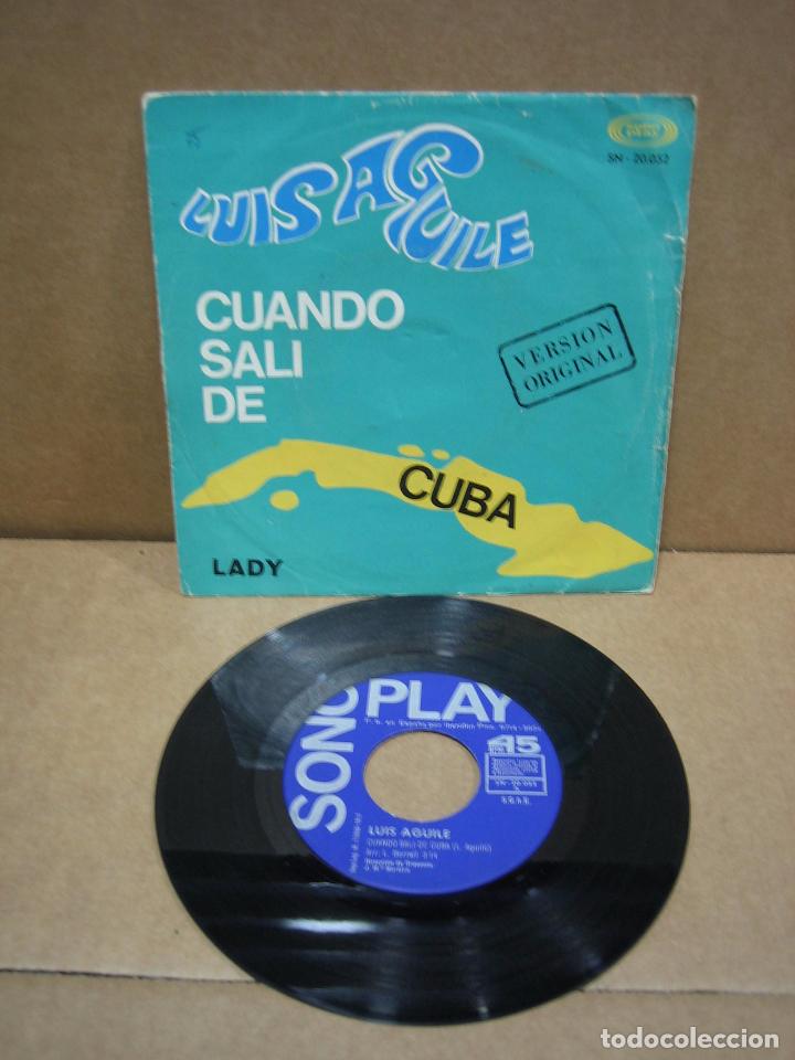 Discos de vinilo: Single Luis Aguilera 1969 - Foto 1