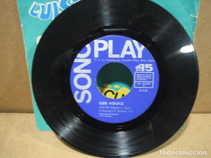 Discos de vinilo: Single Luis Aguilera 1969 - Foto 3