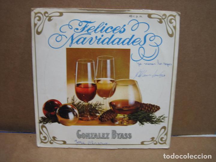 Discos de vinilo: Single De Navidad 1969. Gonz&aacute;lez Byass - Foto 1