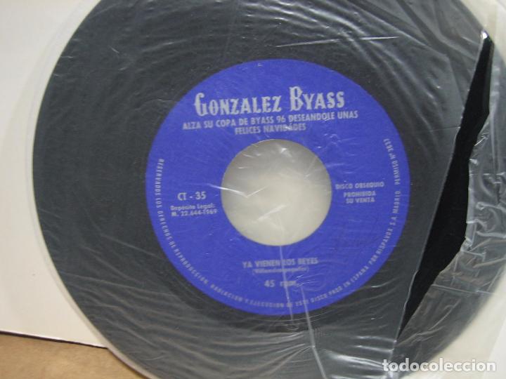 Discos de vinilo: Single De Navidad 1969. Gonz&aacute;lez Byass - Foto 3