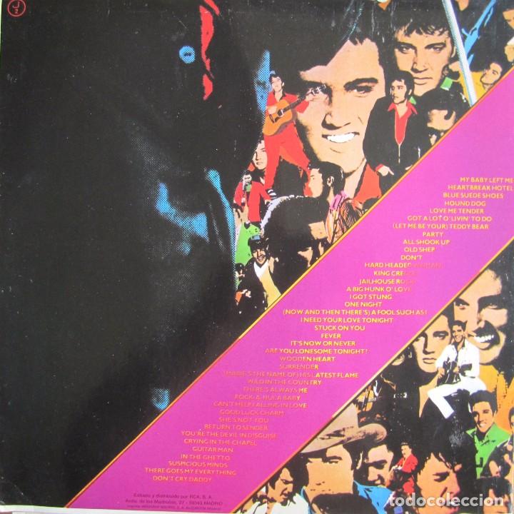 Discos de vinilo: ELVIS PRESLEY: 40 GRABACIONES ORIGINALES - Foto 2