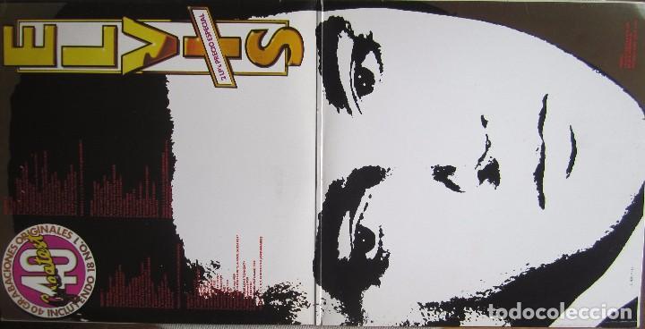 Discos de vinilo: ELVIS PRESLEY: 40 GRABACIONES ORIGINALES - Foto 3