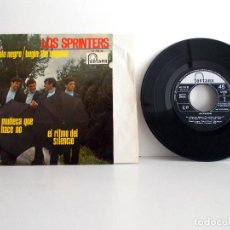 Discos de vinilo: LOS SPRINTERS , EP SPANISH BEAT, 1966 FONTANA EX/VG+ VERSIONES ROLLING STONES, M. POLNAREFF. Lote 100421827