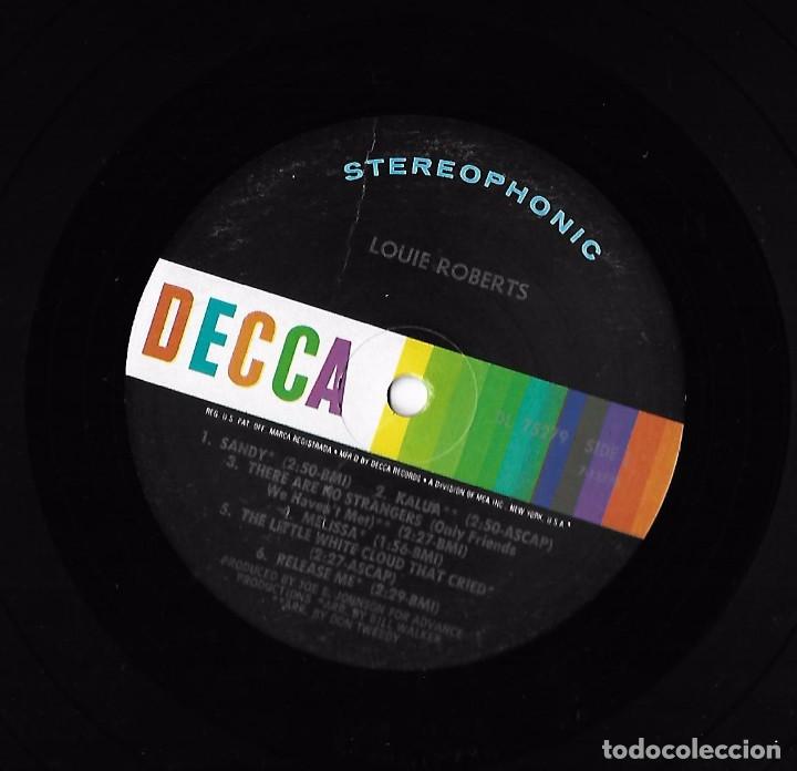 Discos de vinilo: LOUIE ROBERTS: LOUIE ROBERTS - Foto 3