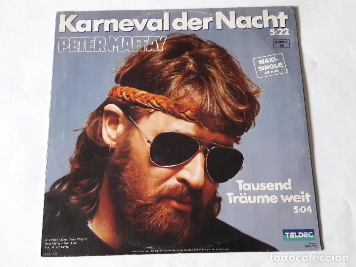 Discos de vinilo: Peter Maffay - Karneval Der Nacht (Maxi Version) - 1984 - Foto 2