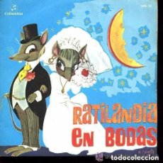 Discos de vinilo: CUADRO DE ACTORES DE RADIO MADRID - RATILANDIA EN BODAS - SINGLE 1969