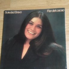 Discos de vinilo: SOLEDAD BRAVO - FLOR DEL CACAO / LP CBS 1979 SPAIN CON DOBLE CARPETA. Lote 100454787