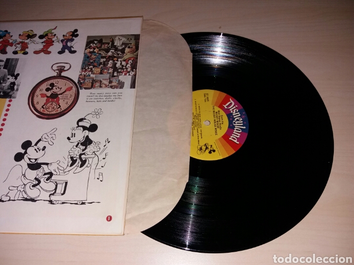 Discos de vinilo: LP MICKEY MOUSE - DISNEYLAND RECORD - Foto 9