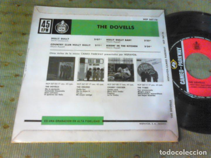 Discos de vinilo: THE DOVELLS HULLY GULLY SPAIN 1963 EP - Foto 2