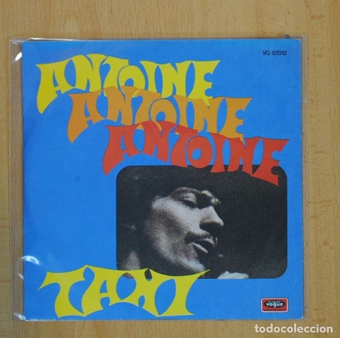 Discos de vinilo: ANTOINE - LA PARTITA - SINGLE - Foto 1