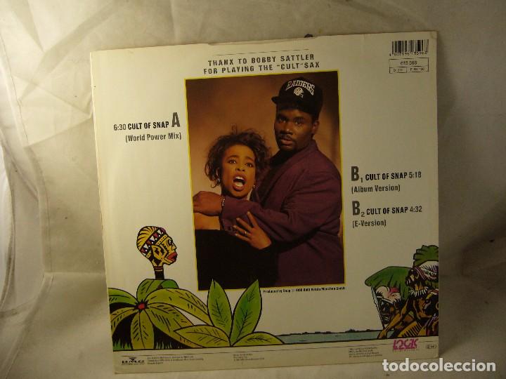 Discos de vinilo: CULT OF SNAP.MAXI 1990. - Foto 4