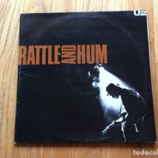 Discos de vinilo: RATTLE AND HUM, U2, DOBLE LP, LEER. Lote 103654548