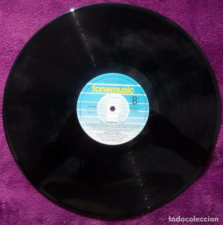 Discos de vinilo: Vinilo LP: Amancio Prada - De la Mano del Aire, Gatefold, 1984 - Foto 4