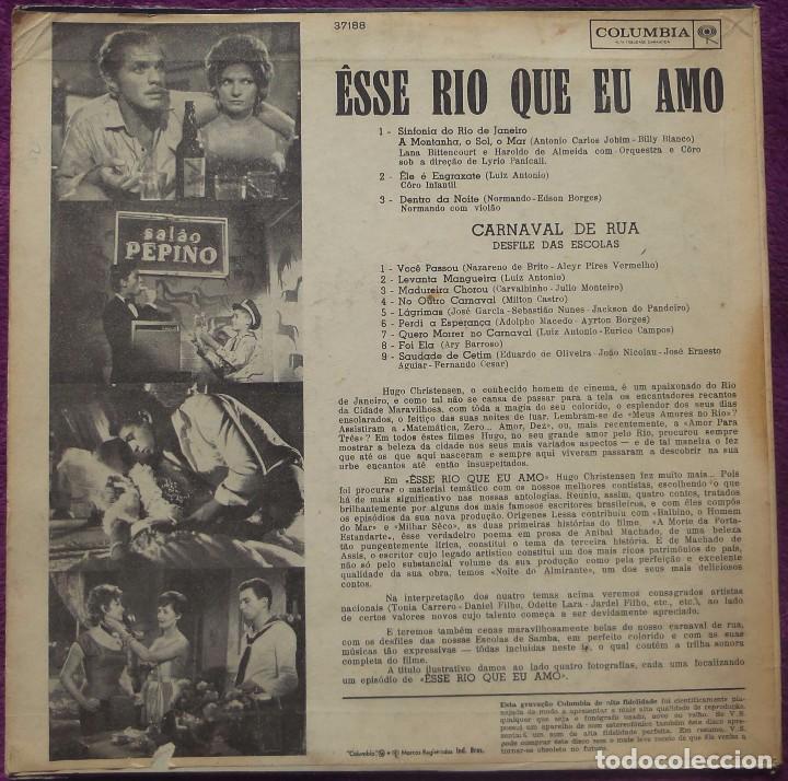 Discos de vinilo: Vinilo LP: Esse Rio Que Eu Amo, 1962 (Brasil) - Foto 4