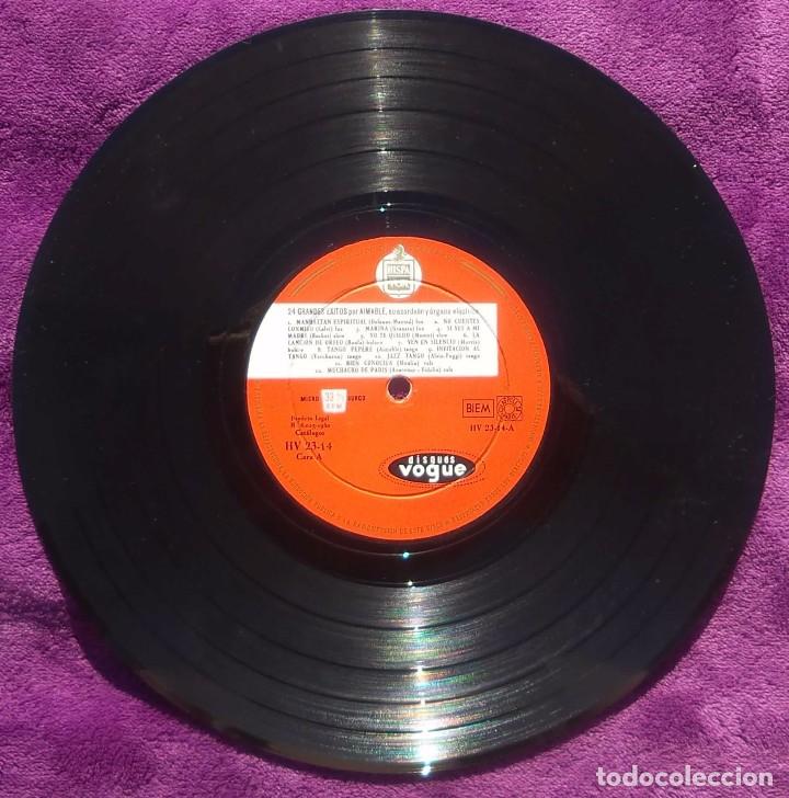 Discos de vinilo: Vinilo LP: Aimable con Aimable - 24 Grandes &Eacute;xitos (25 cm), MUY RARO - Foto 2