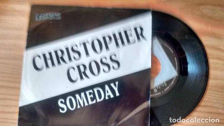 Discos de vinilo: SINGLE (VINILO)-PROMOCION- DE CHRISTOPHER CROSS A&Ntilde;OS 80 - Foto 1