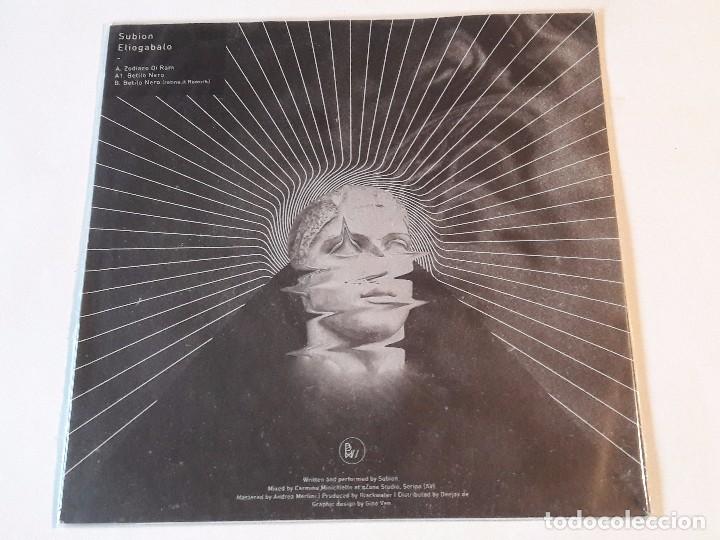 Discos de vinilo: Subion - Eliogabalo - 2015 - Foto 1