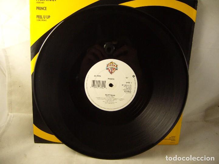 Discos de vinilo: MAXI SINGLE VINILO PRINCE PARTYMAN - Foto 2