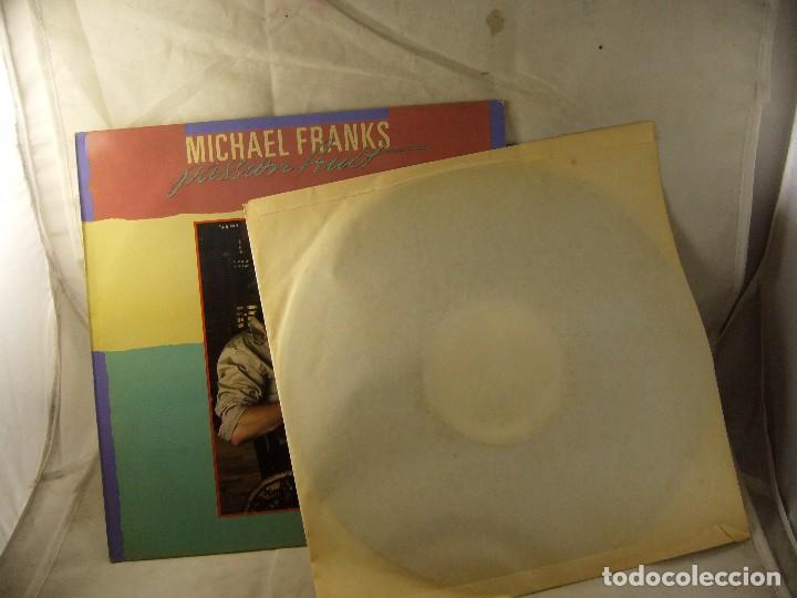 Discos de vinilo: MICHAEL FRANKS  PASSION FRUIT 1983. - Foto 2
