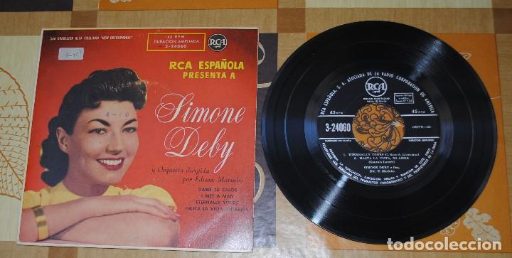 Discos de vinilo: Single Simone Deby, RCA Espa&ntilde;ola - Foto 1