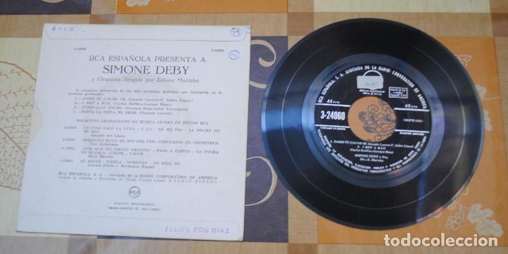 Discos de vinilo: Single Simone Deby, RCA Espa&ntilde;ola - Foto 2