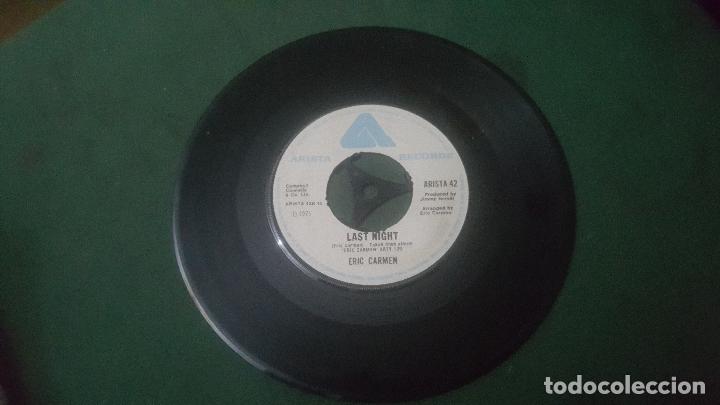Discos de vinilo: ERIC CARMEN All by myself-Last night - Foto 4