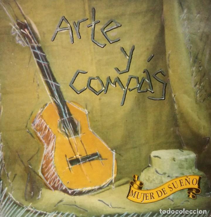 Discos de vinilo: ARTE Y COMPAS - MUJER DE SUE&Ntilde;O LP SPAIN 1992 - Foto 1