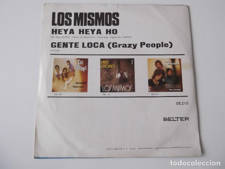 Discos de vinilo: LOS MISMOS - Heya heya ho - Foto 2