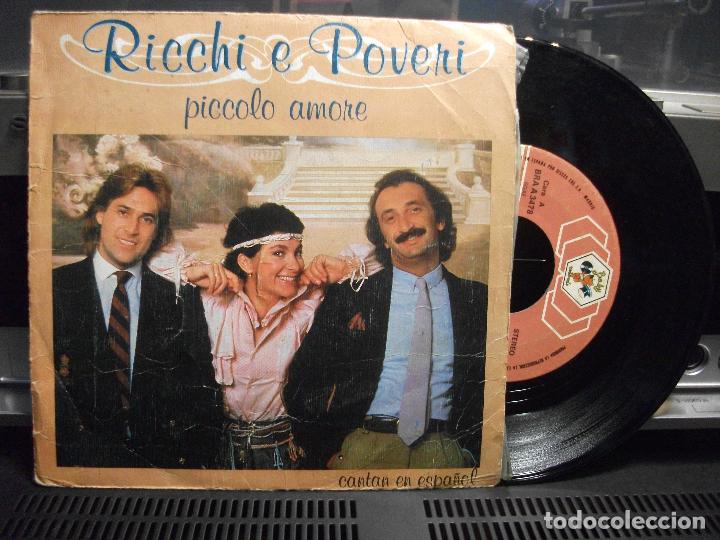 Discos de vinilo: RICCHI E POVERI (EN ESPA&Ntilde;OL) PICCOLO AMORE / FORTISIMO (SINGLE 1983) - Foto 1